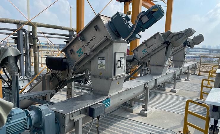 Noggerath® Rotary Drum Screen RSI-RED installation