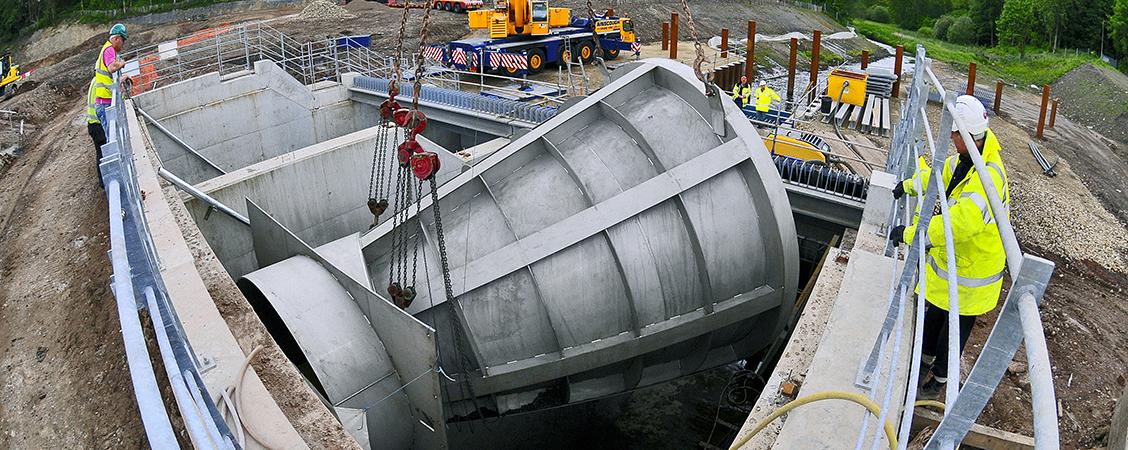 Hydro-Brake® Flood installation at Wigan, UK