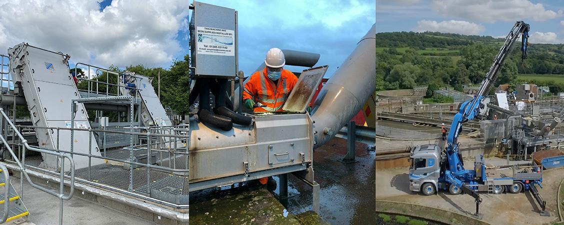 UK Wastewater Services three images
