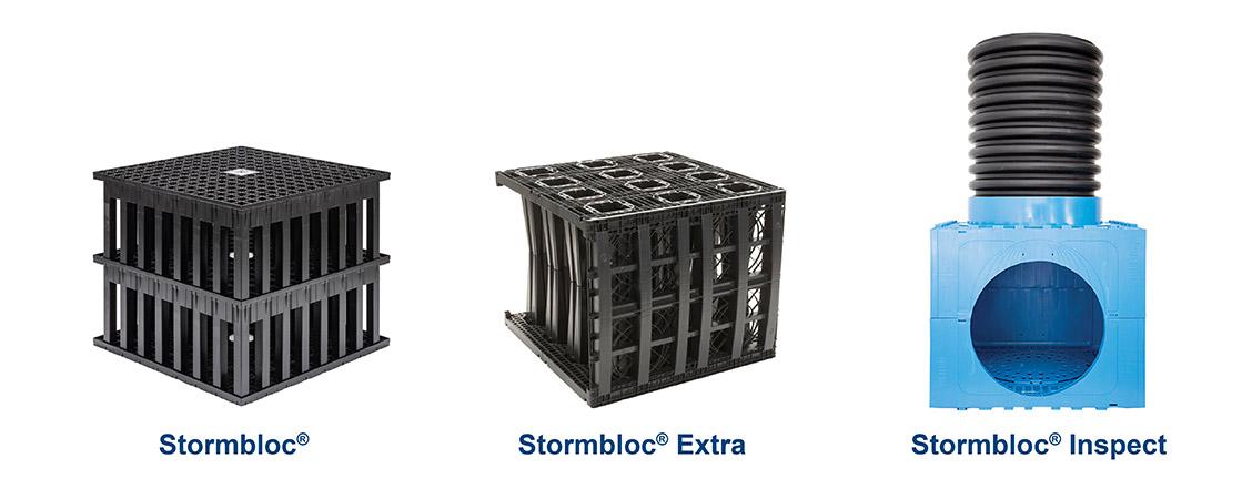 Stormbloc® Optimum range for stormwater storage & infiltration