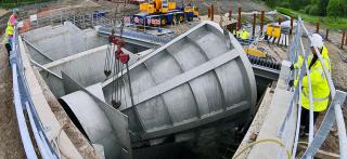 Hydro-Brake® Flood installation at Wigan, UK